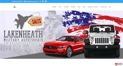 Desktop Screenshot of lakenheathmilitarysales.com